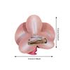 Women Girls Summer Beach Orchid Flower Hair Clip Hawaiian Boho Butterfly Orchid Hair Barrettes Hair Accessories