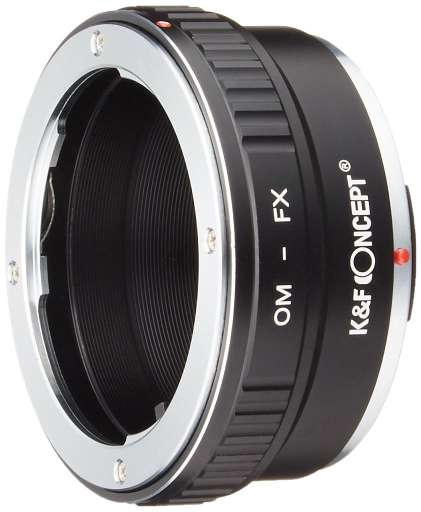 Concept Lens Mount Adapter Olympus OM Mount Lenses To Fujifilm X K&F KF-OMX (Converts Mount)