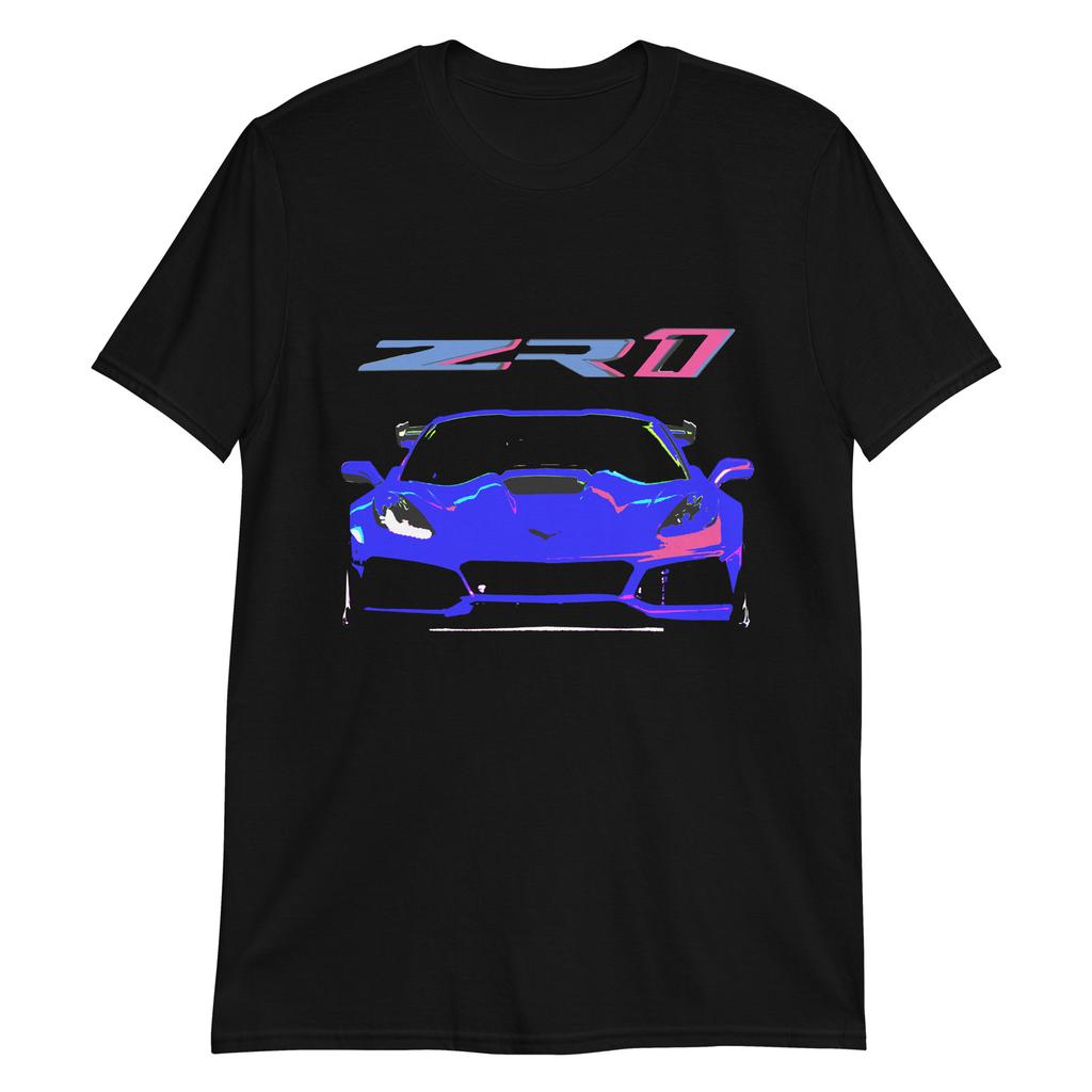 vette C7 ZR1 7th gen Vette Custom Art Car Club Short-Sleeve Unisex T-Shirt