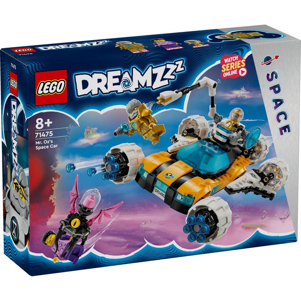 LEGO Dreams Мистер. Автомобиль Oz Space, отличная игрушка для детей 8, 9 и 10 лет, идеально подходит в качестве подарка на день рождения или Рождество. Номер модели: 71475.