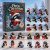 Holiday Surprise Gift Box 2026 Ocean Creature Advent Calendar, 24-Day Acrylic Ornament Set with 24 Day Countdown to Christmas Marine Animal