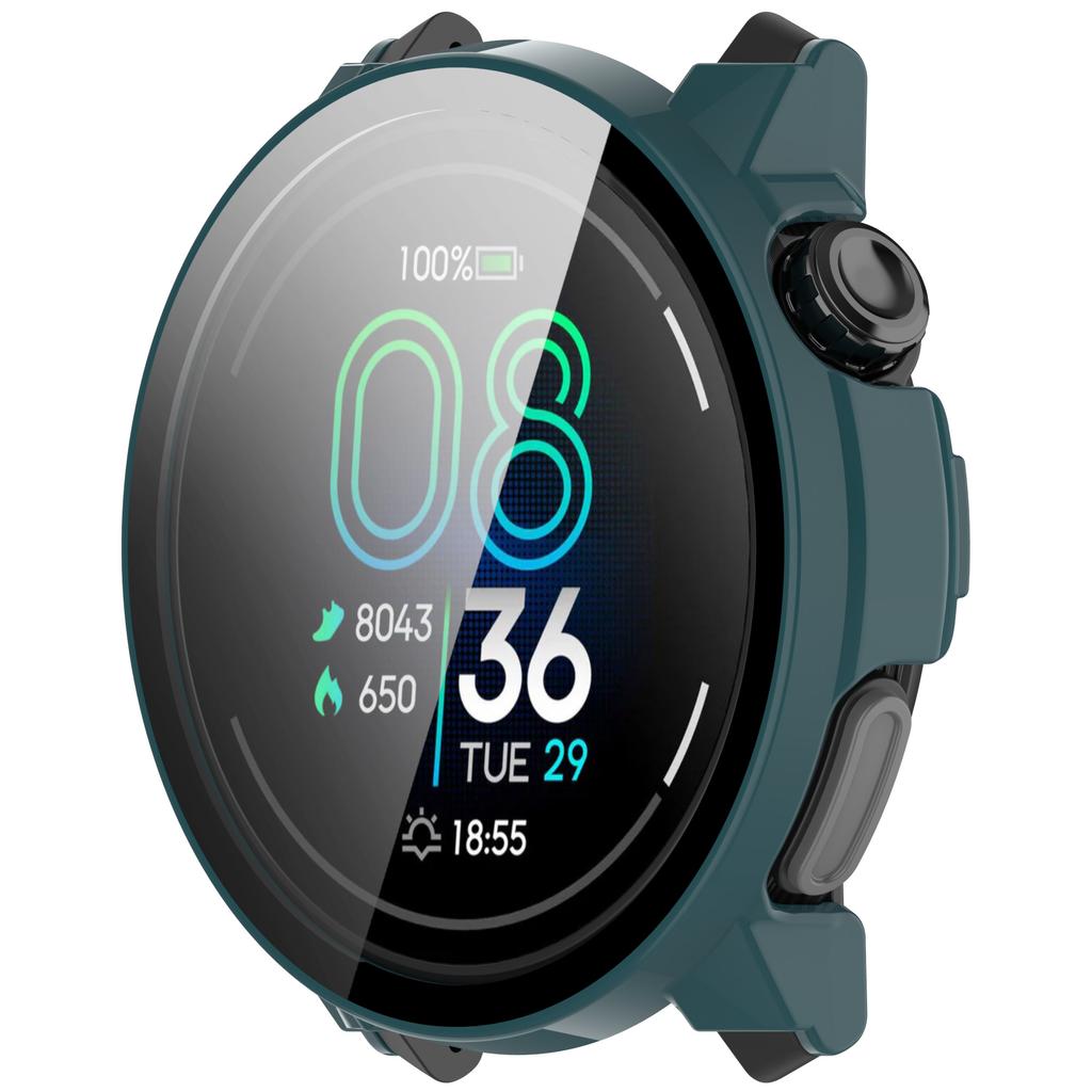 Защитная пленка для экрана из твердого стекла Smartwatch Full Frame Case для умных часов Coros PACE Pro Smart Watch Защитный бампер