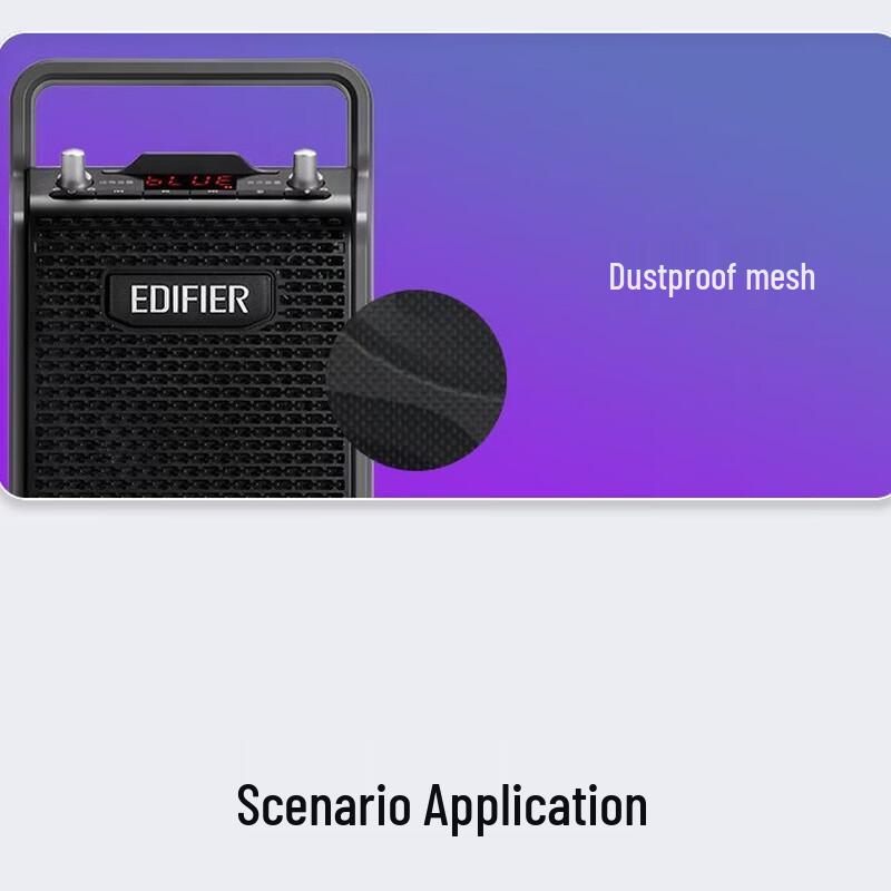 Edifier Портативная Bluetooth KTV колонка PP205, китайская вилка (адаптер в комплекте)