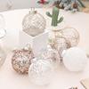 6pcs Transparent Christmas Ball Gift Box 8cm Christmas Tree Pendant  Party Favors