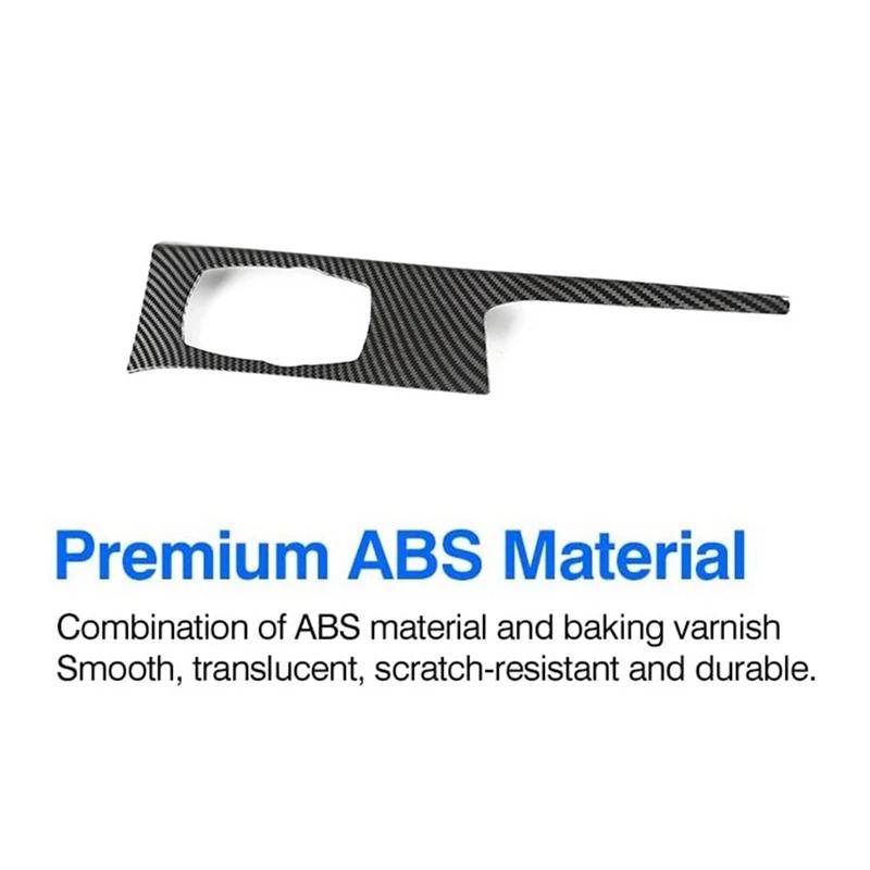 Для-BMW 5 серии G30 2018-2022 Автомобильная центральная консоль, мультимедийная панель, ручка, накладка, наклейка на рамку