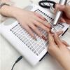 80W Nail Dust Collector Powerful Nail Vacuum Cleaner Manicure Extractor Fan Removable Filter Professional Nail Art Salon Tool