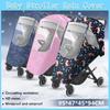 Universal Fashion Baby Car Windproof Umbrella Hood Rain Cover Kids Stroller Umbrella Rain Cover