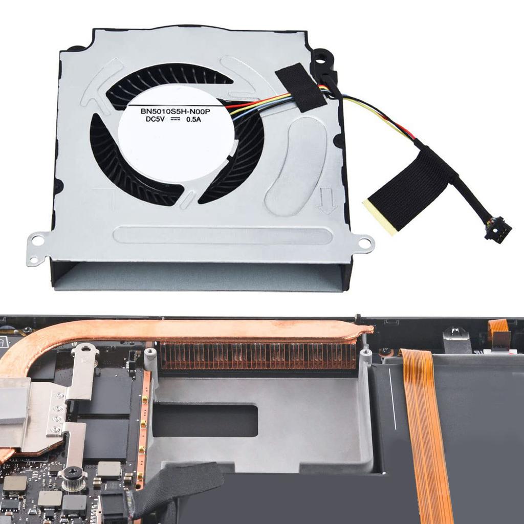 Вентилятор охлаждения ЦП игровой консоли Тихий сменный вентилятор ЦП для Steam Deck 2021 2022 64 ГБ 256 ГБ 512 ГБ NVMe