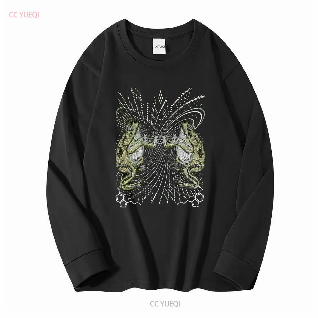 Glowing Bufo Alvarius Psy Trance T Shirt UV Active Goa Festival Psychedelic Tribal Men Screenprinted Art DMT Toad vintage