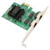 TXA108 82571 2 RJ45 Port Gigabit Network Card PCI Ex1 to 2 RJ45 10 100 1000Mbps Server Network Card for Desktop PC