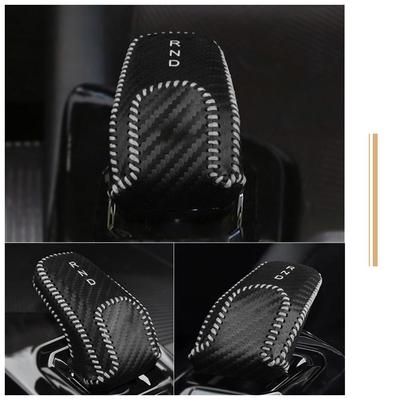 Для Geely Coolray Sx11 2025 2025 2025 воротник кожаный рычаг переключения передач накладка на рычаг авто протектор декоративная крышка ручка комплект для модификации автомобиля Ge Y9O5