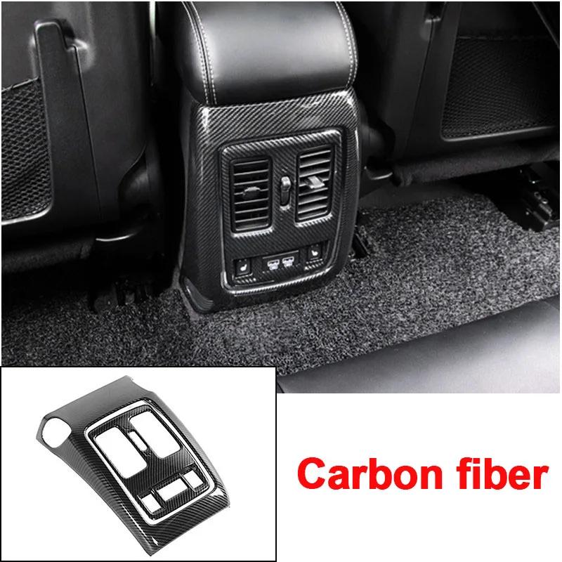 For Jeep Grand Cherokee 2014 2015 2016 2017 2018 Car Back Rear Air Conditioner Outlet Vent Frame Cover Trim Accessor