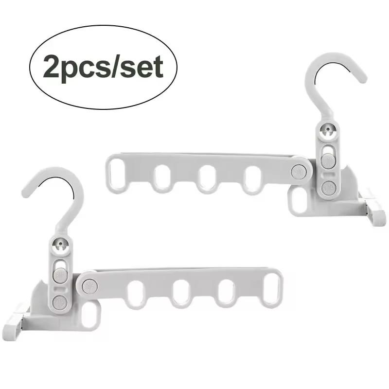 Портативная складная вешалка для путешествий, складная сушилка для одежды, вешалка для путешествий, вешалка с 5 отверстиями для отеля, кемпинга, путешествий