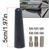 Universal AM/FM Antenna Sting Aerial Mast Radio Roof Mount Sport Short Rod 1.42/1.97/3.82in Replace For BMW Chevrolet Volvo Citroen Fiat Benz Suzuki