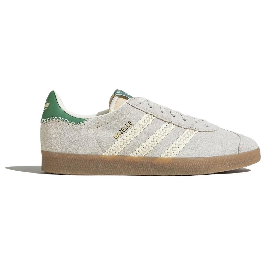 adidas Кроссовки унисекс Gazelle Alumina Preloved Green Кремово-белые IE3691
