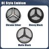 Car Sticker Car Front Grill Logo Light Mirror Face LED Badge For Mercedes Benz 08-14 B-Class W245 B180 C-Class W204 C200 C250 C3