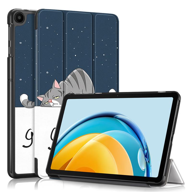Чехол для планшета Funda для Huawei Matepad Se 10,4 дюйма 2022 Чехол Ags5-l09/w09 кожаный складной окрашенный чехол для Huawei Matepad Se 10,4 Чехол