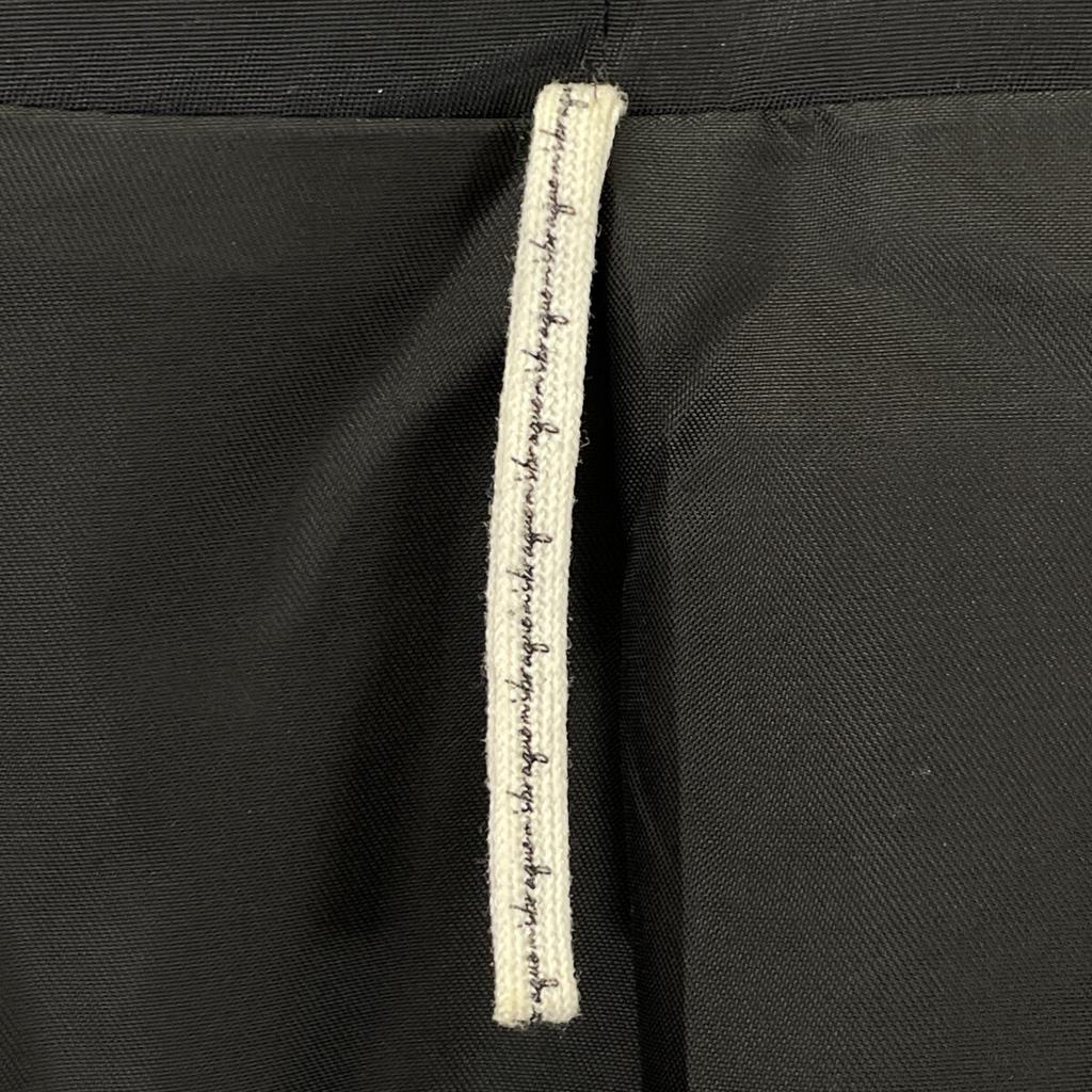 M's braque 2225702D Черно-белый твидовый жакет без воротника на молнии ML Черный Белый Б/у