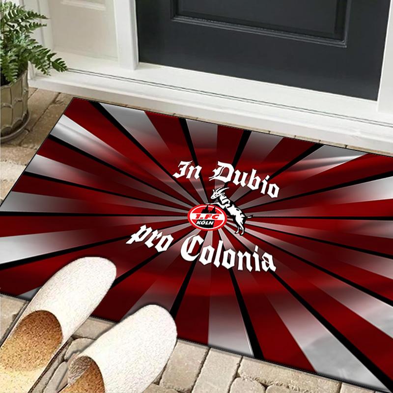 1PC rug Koln Goat Logo Carpet, Chair Rug,Area Rug for Office Bedroom living rooms bedroom, Doormat decor Christmas fan gifts
