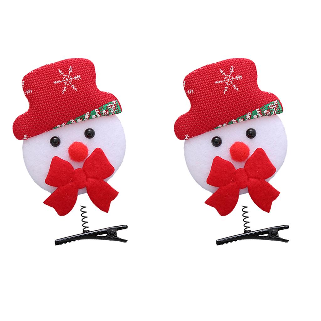 Мультфильм Рождественский Фестиваль Заколка для волос Головной убор для женщин Дети Челки Фотосъемка Покупки Путешествия Противоскользящий
