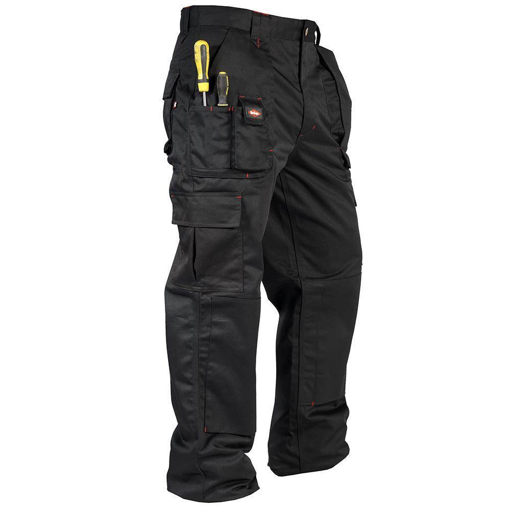 Lee Cooper Mens Multi Pocket Work Trousers