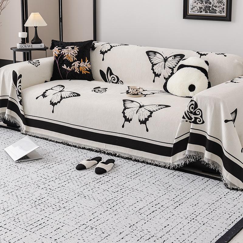 Полотенце для дивана из синели, тканевый чехол для дивана, тяжелый чехол для дивана, двустороннее одеяло, доступная двухсторонняя подушка для дивана