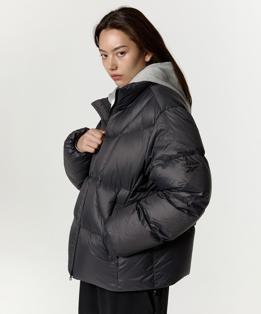 Reebok Пуховик Pump Paris - Угольный