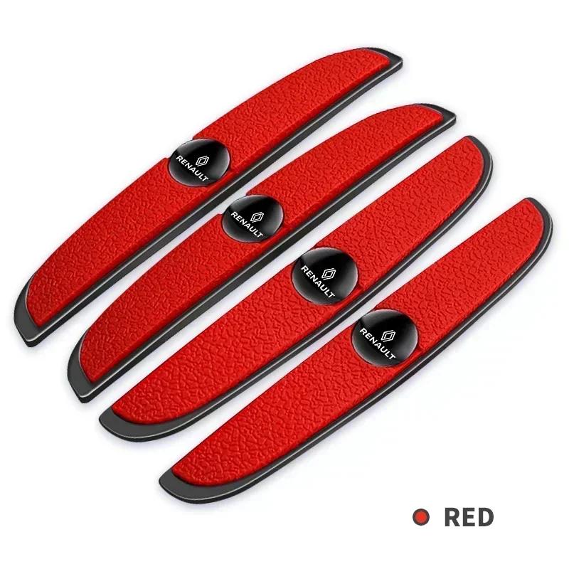 4Pcs Car Rearview Mirror Door Protective Sticker Protection Strip for Renault koleos duster megane 2 logan clio Auto Accessories R777
