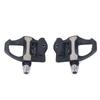 Bicycle Locking Pedals Aerodynamic Cycling Bearing Cleats Self Locking Pedal with Cleats Set for