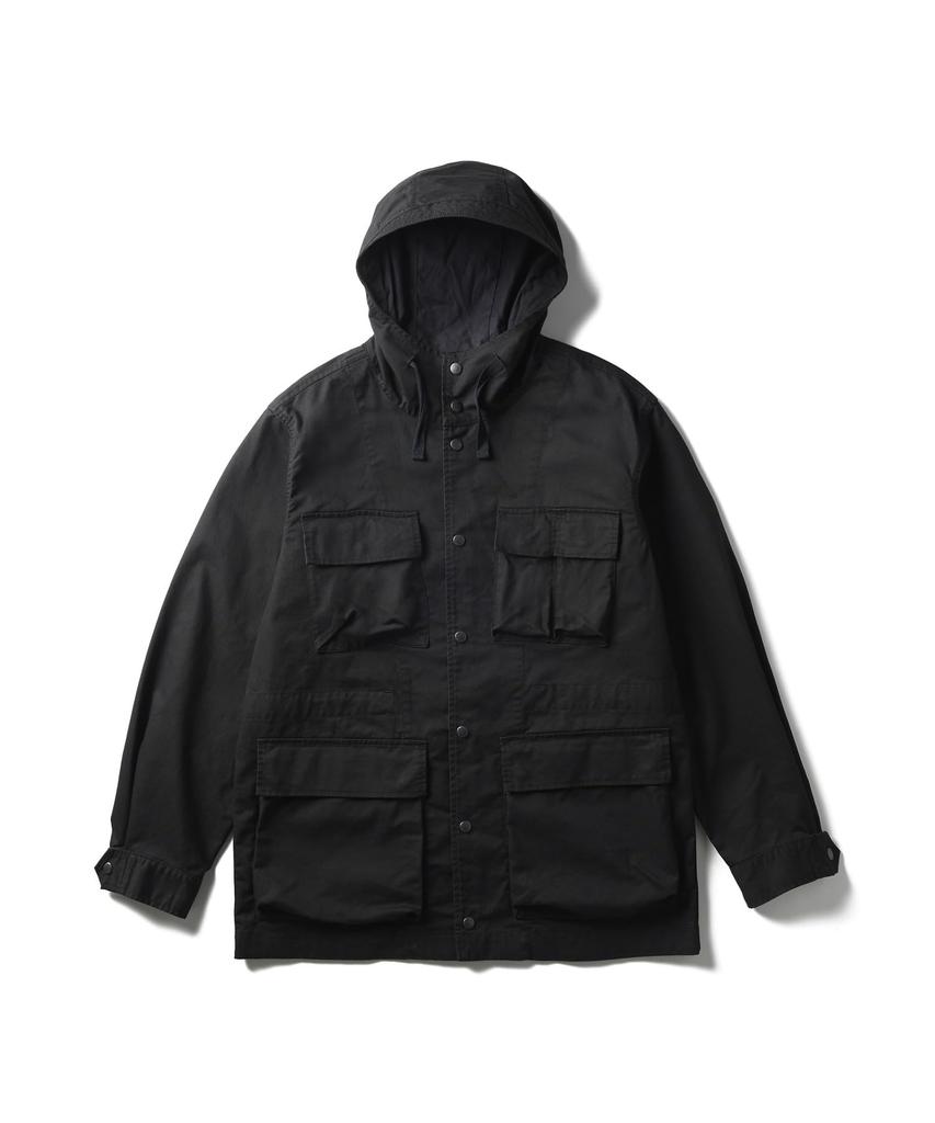 Snow Peak TAKIBI Chino Cargo Jacket Size XL JK-25AU010, Outerwear, Men's/Women's, Black,