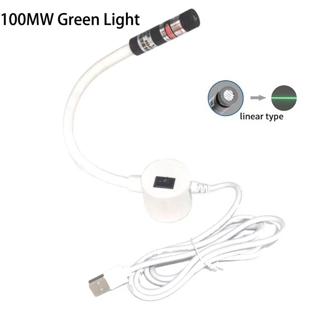 Portable Magnetic Positioning Quilting Light for Sewing Multifunctional Single/cross-line Positioning Lights Work Light USB
