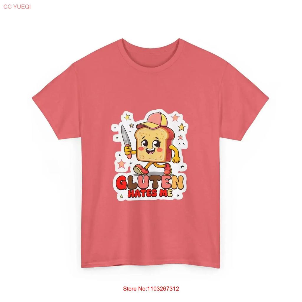 Funny Gluten Free Foodie T Shirt Cartoon Perfect For Bread Lovers Vintage Casual Comfortable Fashion Streetwear