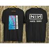 Novelty Nine Inch Nails NIN T-Shirts Men Crew Neck Cotton Short Sleeve T Shirt Hip Hop Women Band Tshirt Summer Tops Clothing
