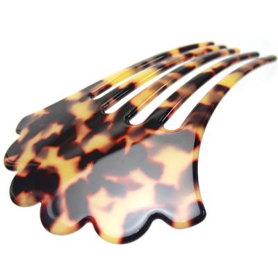 Hazlm085bbdbr Темно-коричневый Эльмир Б (Маленькая Луна) [Аутентичный] [Аксессуар для волос] [Мраморная заколка]