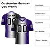 Custom Football Jerseys Personalized Printed Team Name & Number Sports Uniform For Men Women Youth