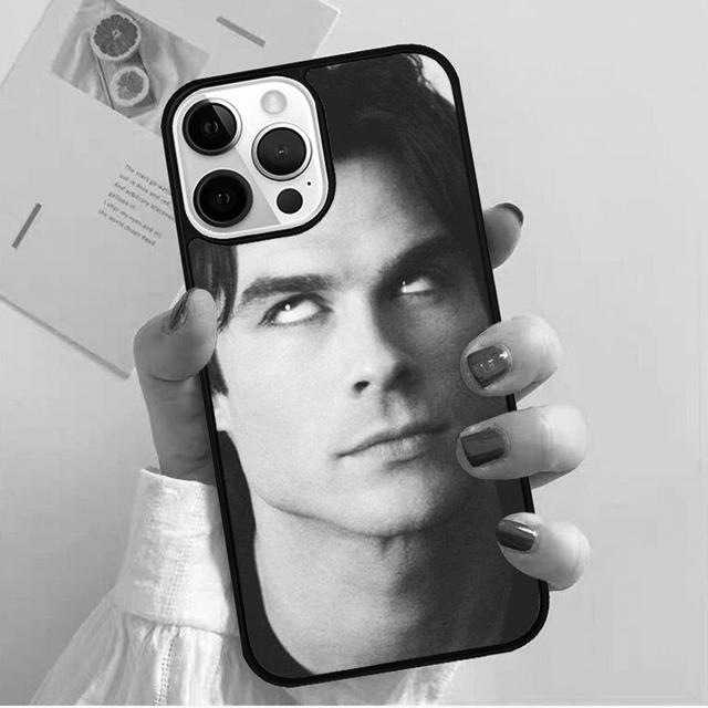 Чехол для телефона Ian Somerhalder Дневники вампира tvd для iPhone 17 Air 16 15 14 13 11 12 Pro Max Plus Shell Coque