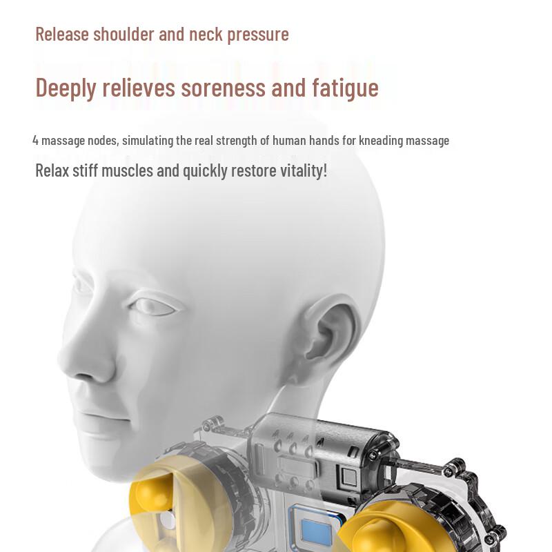 AUX Neck and Body Massager Pillow CN plug (adapter included)