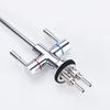 Easy Installation All-copper Reverse Osmosis Water Purifier Double Handle Faucet 360 Degree for Kitchen Commercial
