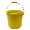 Entec PO-13A Yellow PP Bucket, 13L, No Lid, PO13AY