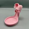 Mini Shoe-shaped Ring Holder 3D Printed Mini Key Stand High Heel Jewelry Tray  Home Ornaments