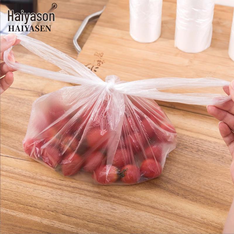 Прозрачные пакеты для хранения продуктов в виде жилета Haiyaxin