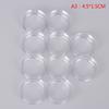 10Pcs Acrylic Clear Display Stand Sphere Holder For  Ball Base
