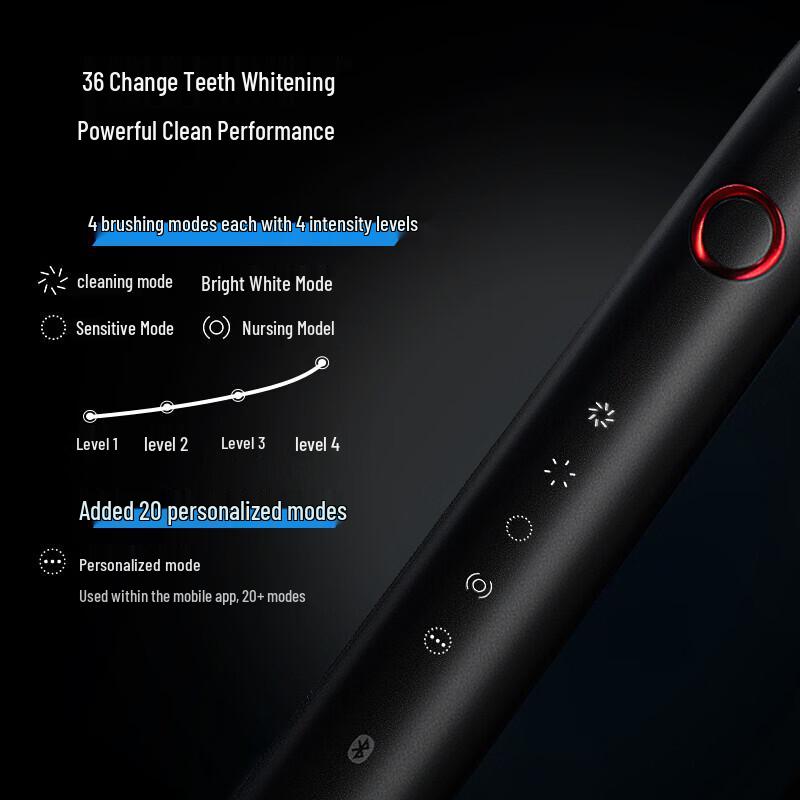 Lebooo Star Diamond Smart Sonic Electric Toothbrush CN plug (adapter included)