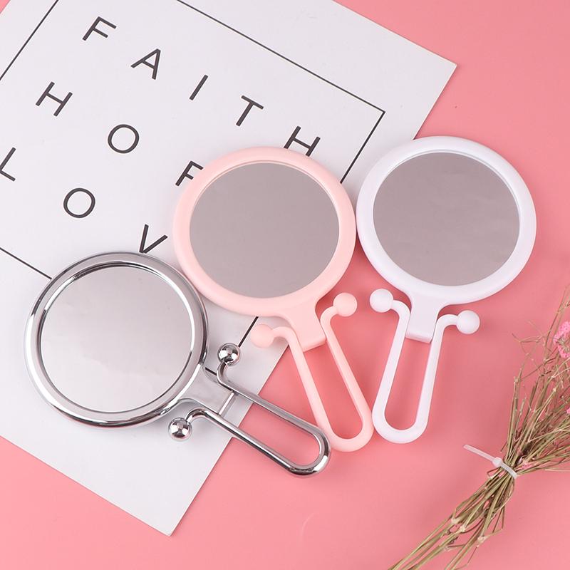 5/10-кратное увеличительное ручное зеркало для путешествий, двухстороннее складное ручное зеркало для макияжа