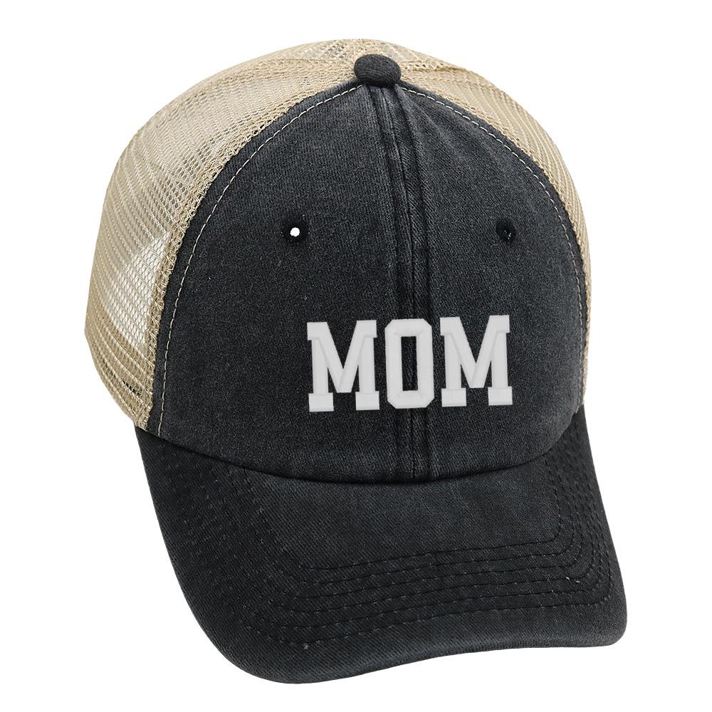 Fashion Visors DAD MOM Baseball Hats Adjustable Hip-hop Washed Distressed Faded Cap Embroidery Baseball Caps Man Women