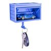 Car Garage Key Holder with Opening Door Wall Mount Key Organizer Decorative Key Hanger for Home Entrance Use Car Enthusiast