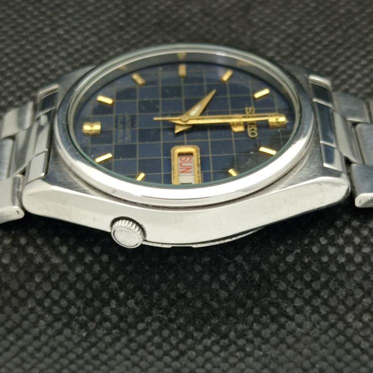 USED VINTAGE SEIKO 5 AUTO 7019A JAPAN MENS ORIGINAL DIAL WATCH 621b-a413591-2 SKU621b-a413591