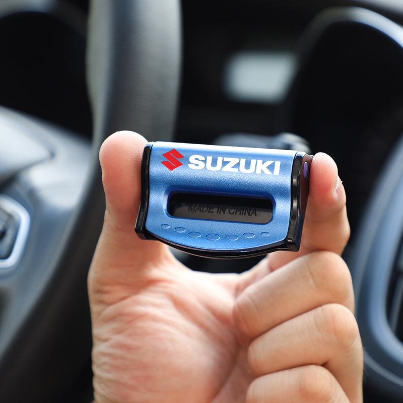 2 шт. Зажимы для ремней безопасности автомобиля Безопасный регулируемый стопор Зажим-пряжка для Suzuki GSR GSR750 GSR600 SV 650 Swift Jimny Grand Vitara Samurai Spacia Liana