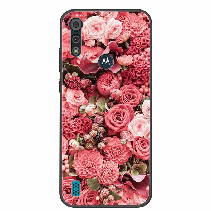 Чехол для телефона Motorola Moto E6i / E6s 2020, противоударный, из мягкого силикона TPU, задняя крышка для Moto E6s 2020 e 6S 6i, чехлы, мраморный принт
