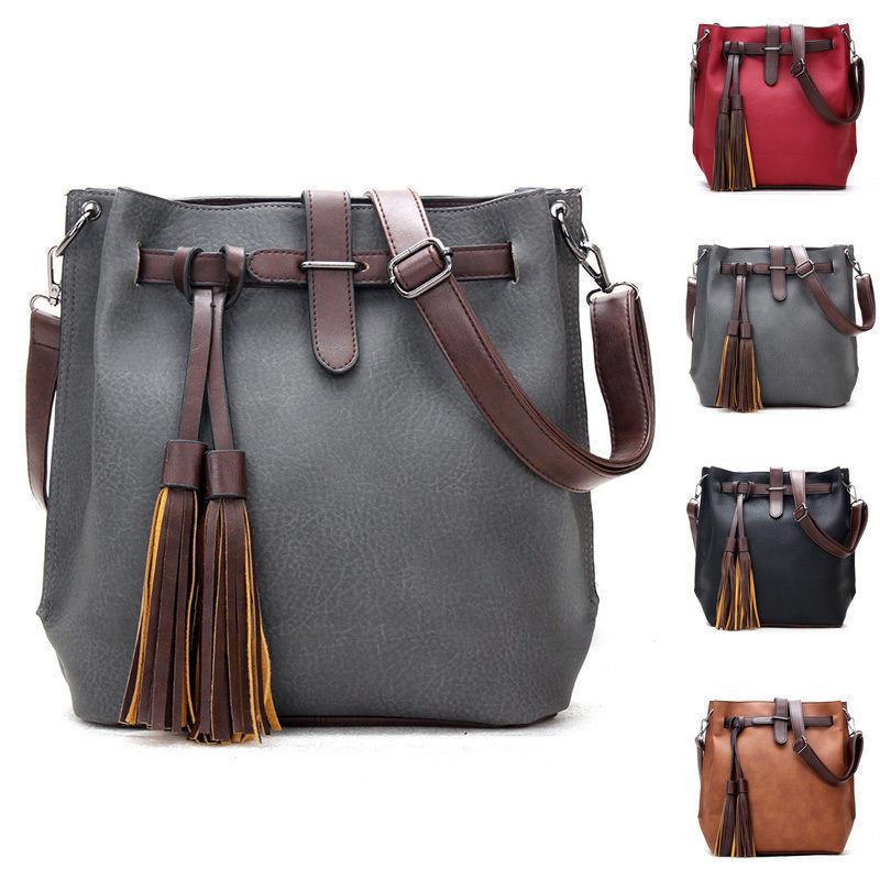 Handbag Women 2018 Shoulder Bag Pu Leather Messenger Hobo Bag Satchel Tote New